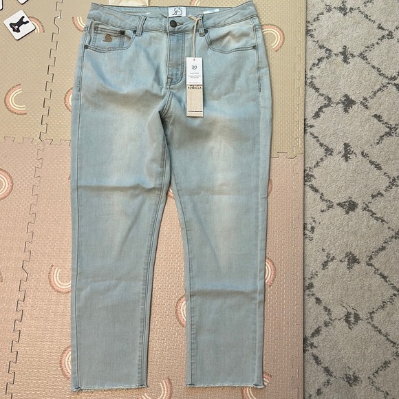 Kuwalla Tee- Ankle Denim washed light blue size 30 - Picture 1 of 2